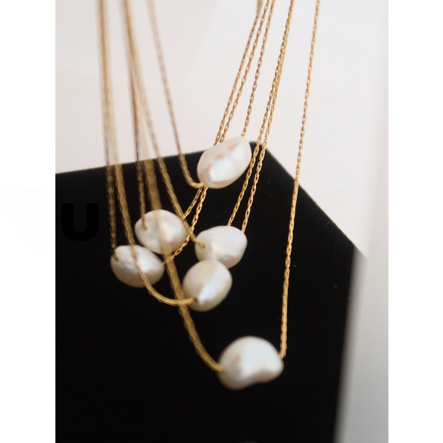 Moonlit Pearl Necklace