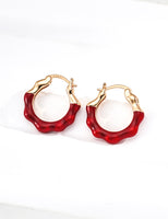 Scarlet Muse Earrings