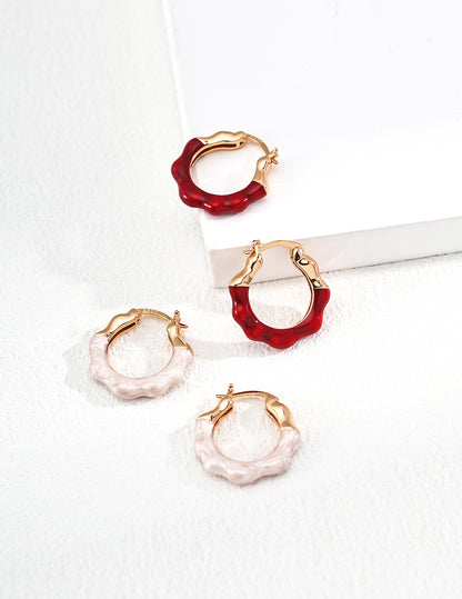Scarlet Muse Earrings