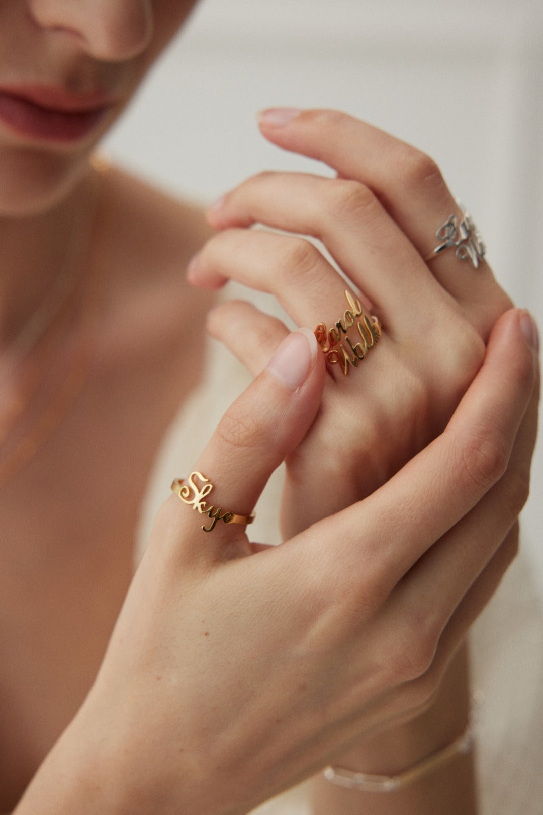 Custom Letter Ring - A Pefect Gift