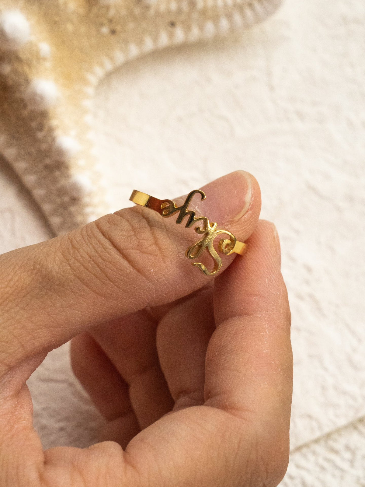 Custom Letter Ring - A Pefect Gift