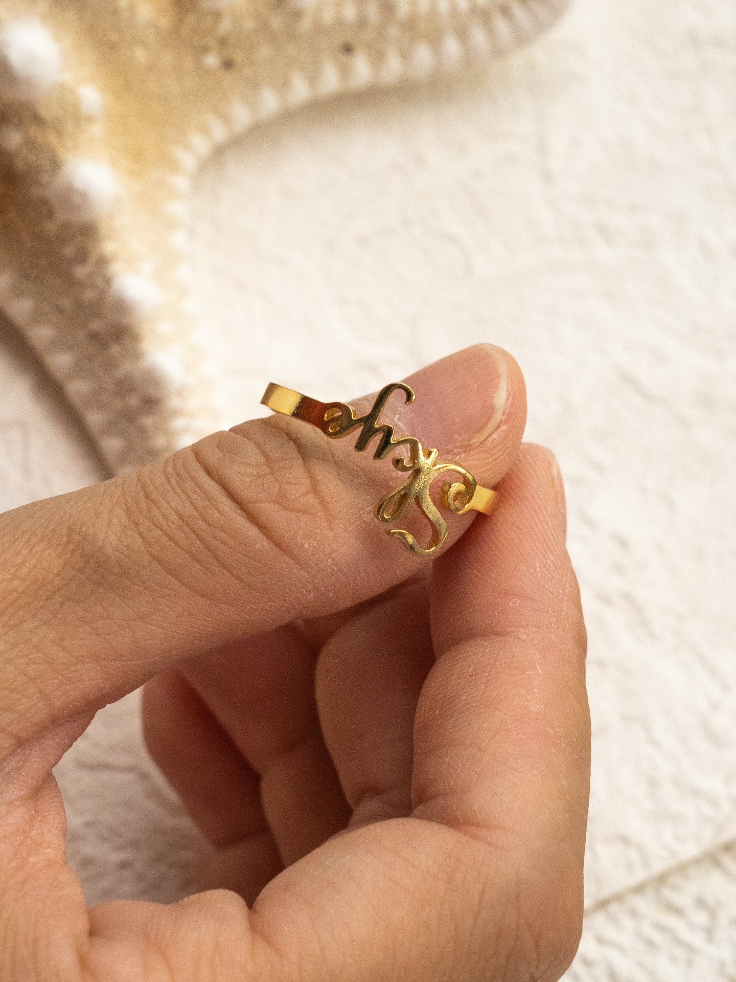 Custom Letter Ring - A Pefect Gift