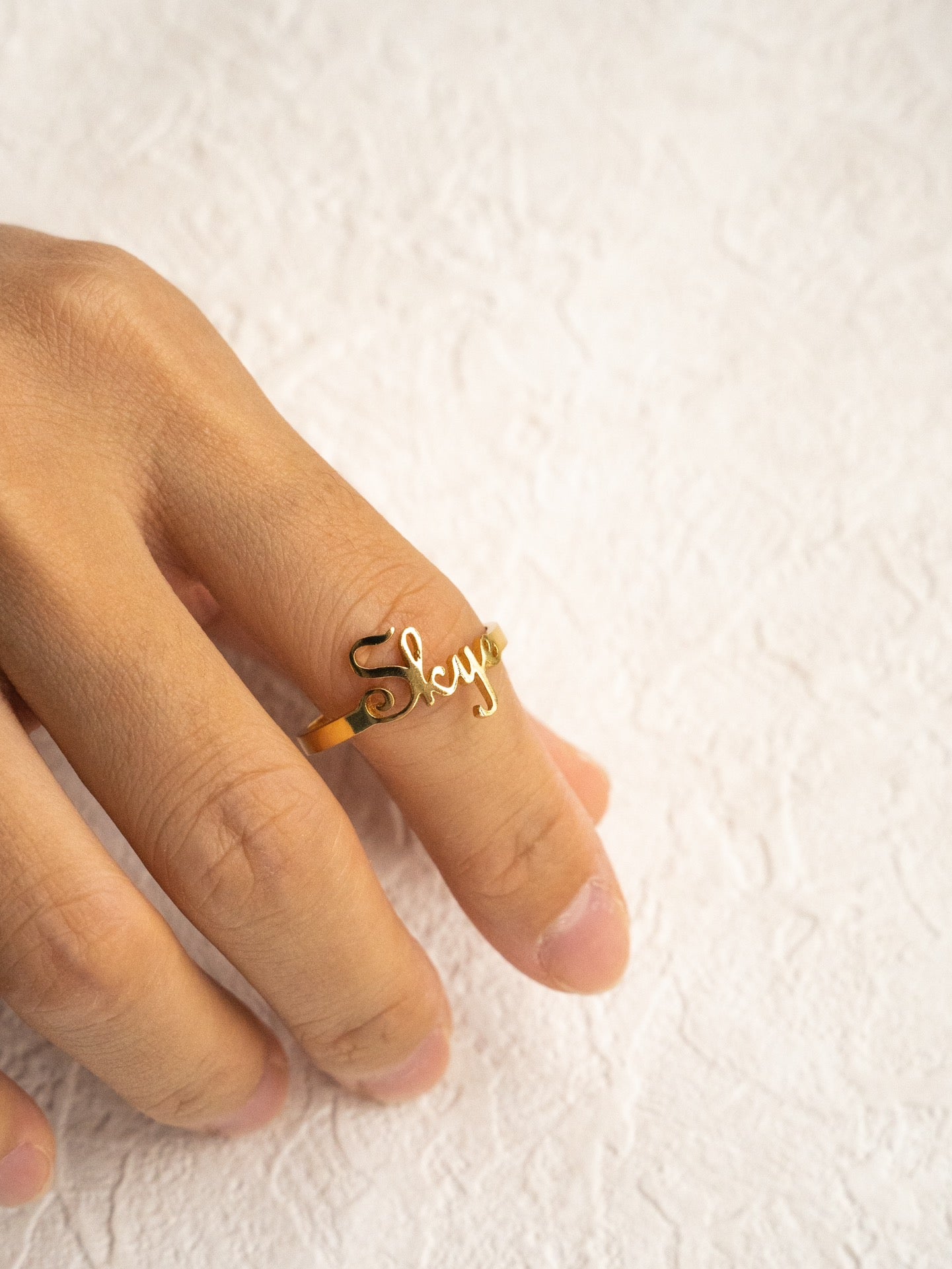 Custom Letter Ring - A Pefect Gift